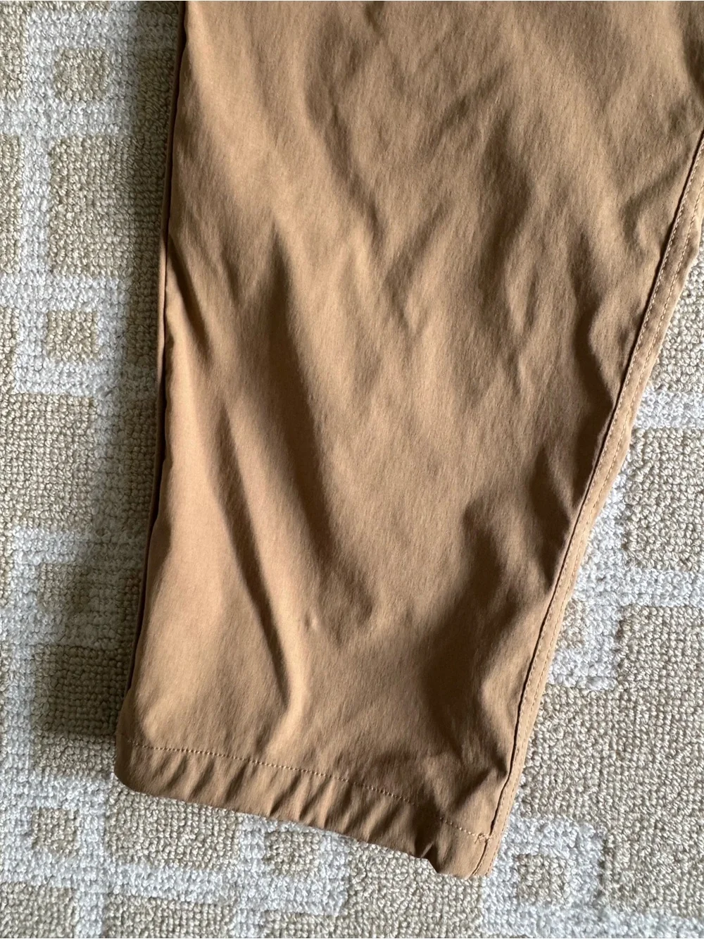 The North Face Limestone Trousers Nylon Stretch Hiking Pants Khaki Tan Large